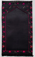 Midnight Roses Padded Rug