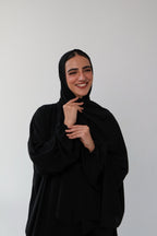 The Prayer Abaya - Plain Black