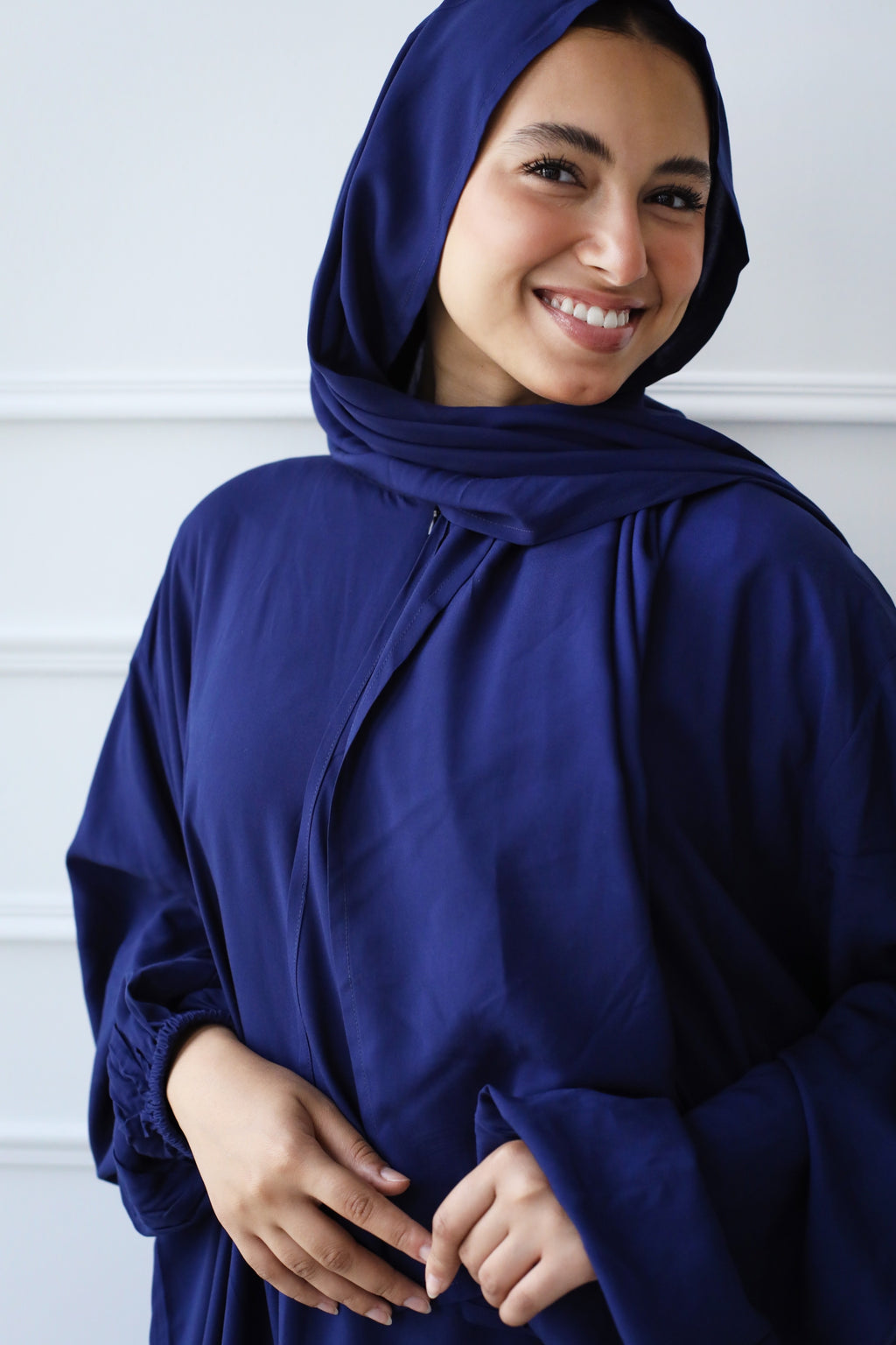 Cotton Prayer dress - Classic Navy Blue