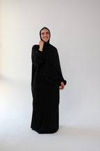The Prayer Abaya - Plain Black