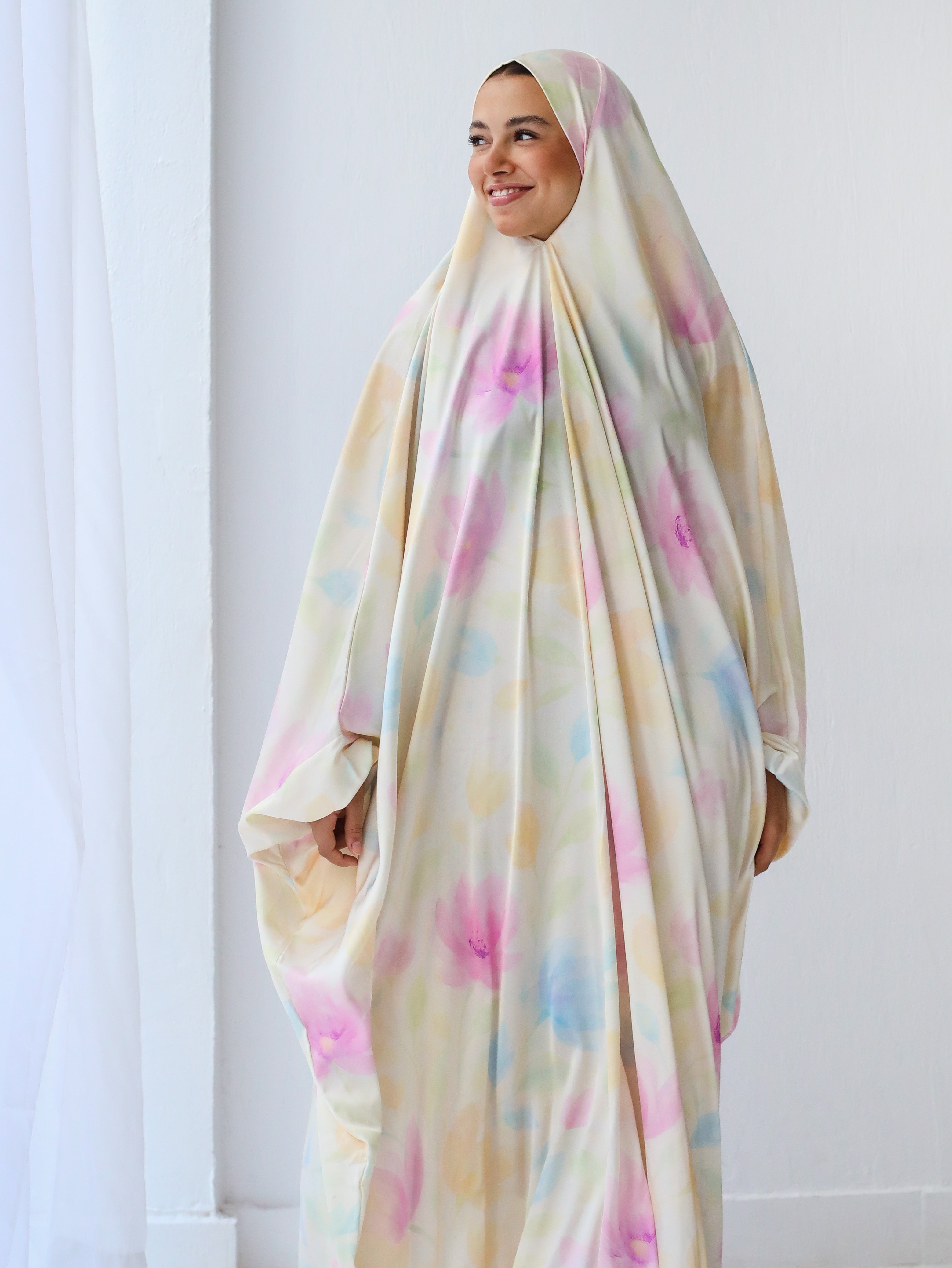 Pastel Fiora Slip On Khimar