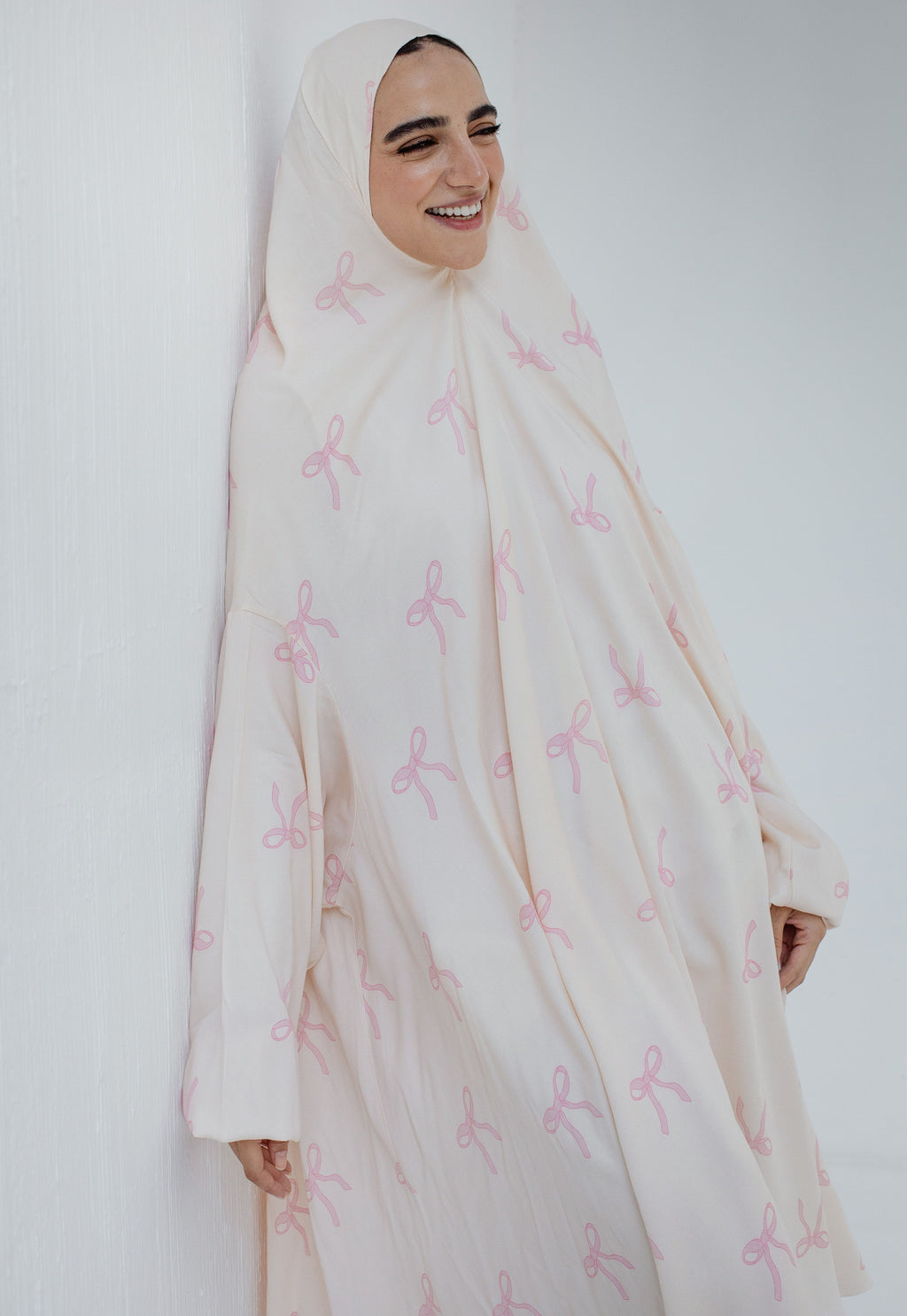 Cotton Rose Ties - Midi Khimar
