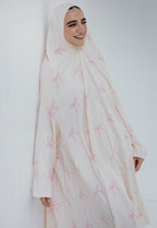 Cotton Rose Ties - Midi Khimar