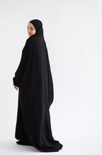 Cotton Maxi Veil - Black