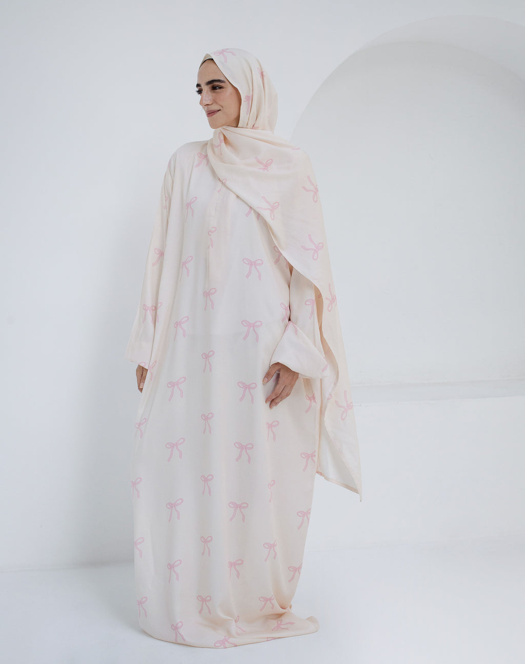 Cotton Rose Ties - Prayer Dress