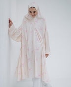 Cotton Rose Ties - Midi Khimar