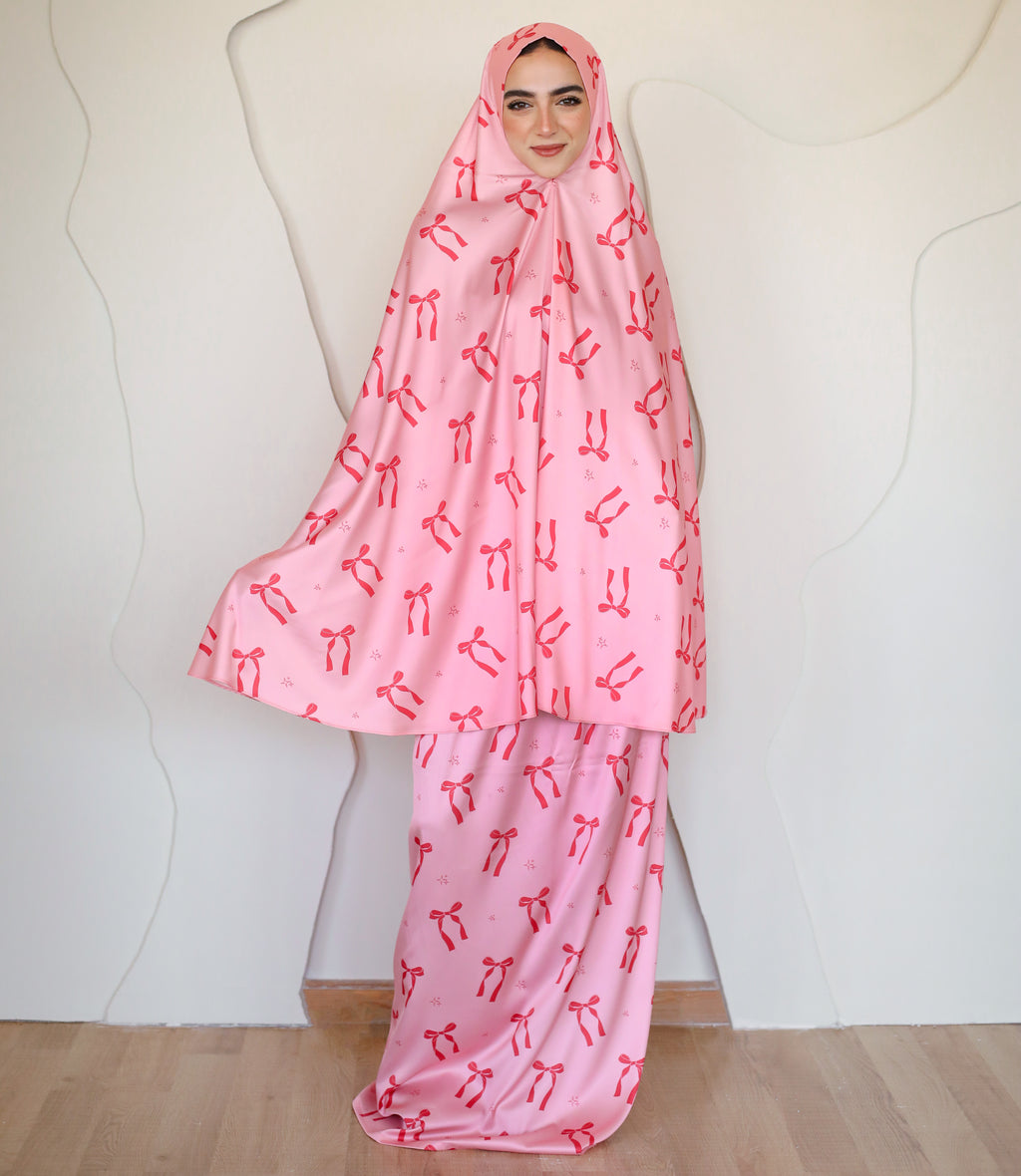 Pink Ties Prayer Set