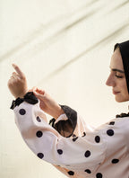 Creamy Polka - Prayer Dress