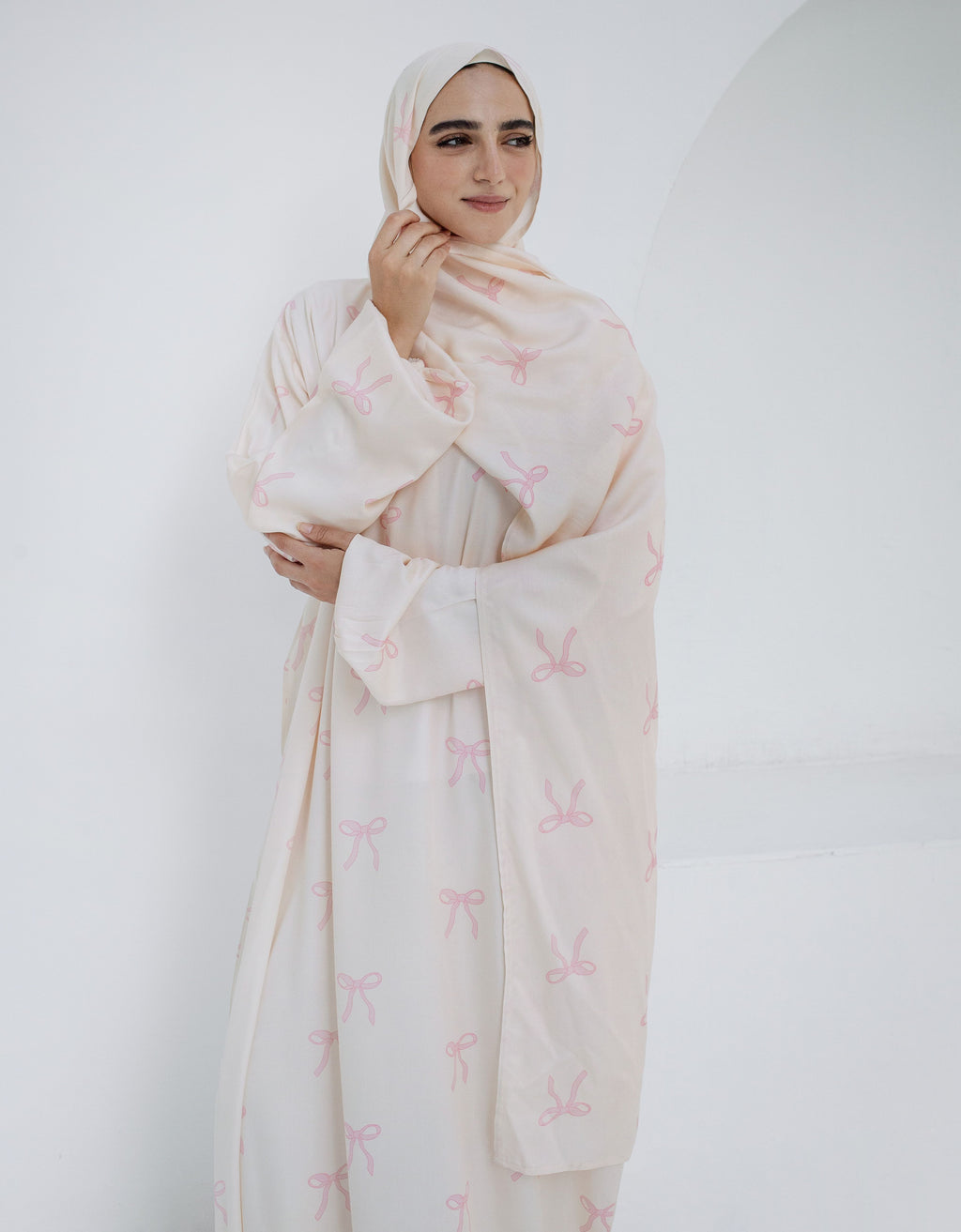 Cotton Rose Ties - Prayer Dress