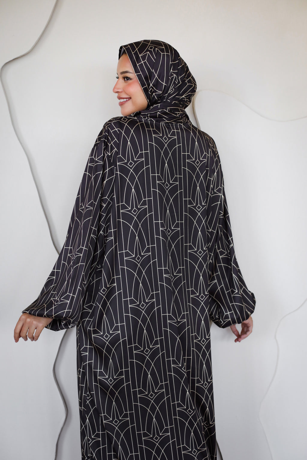 Obsidian Gold Prayer Dress