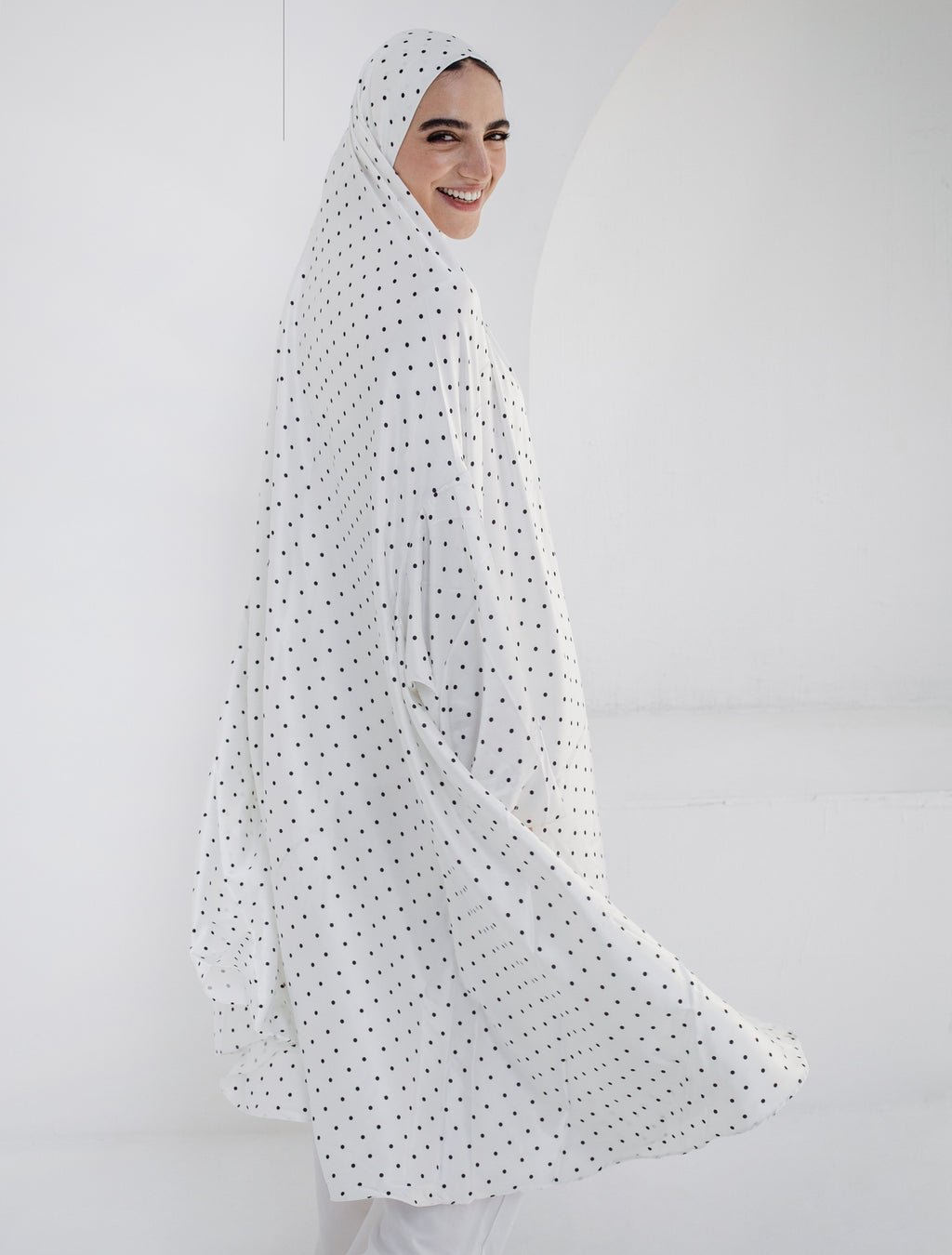 Classic Polka - Midi Khimar