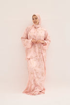 Flowers in Rose Gold Prayer Dress