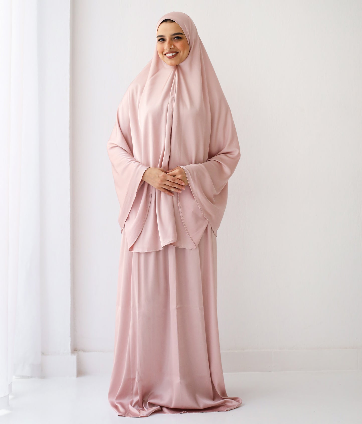 Plain Blush Pink Prayer Set