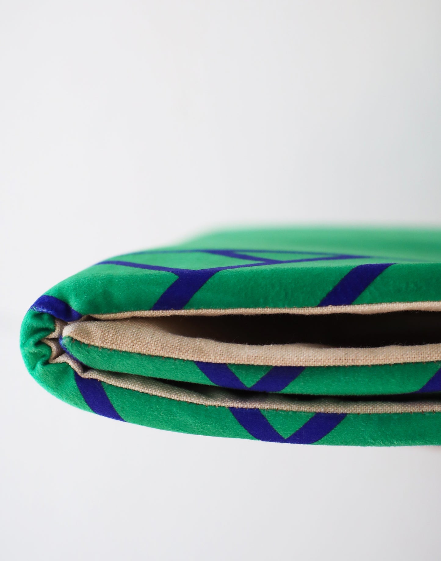 Blue Emerald Padded Rug