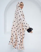 Creamy Polka - Midi Khimar