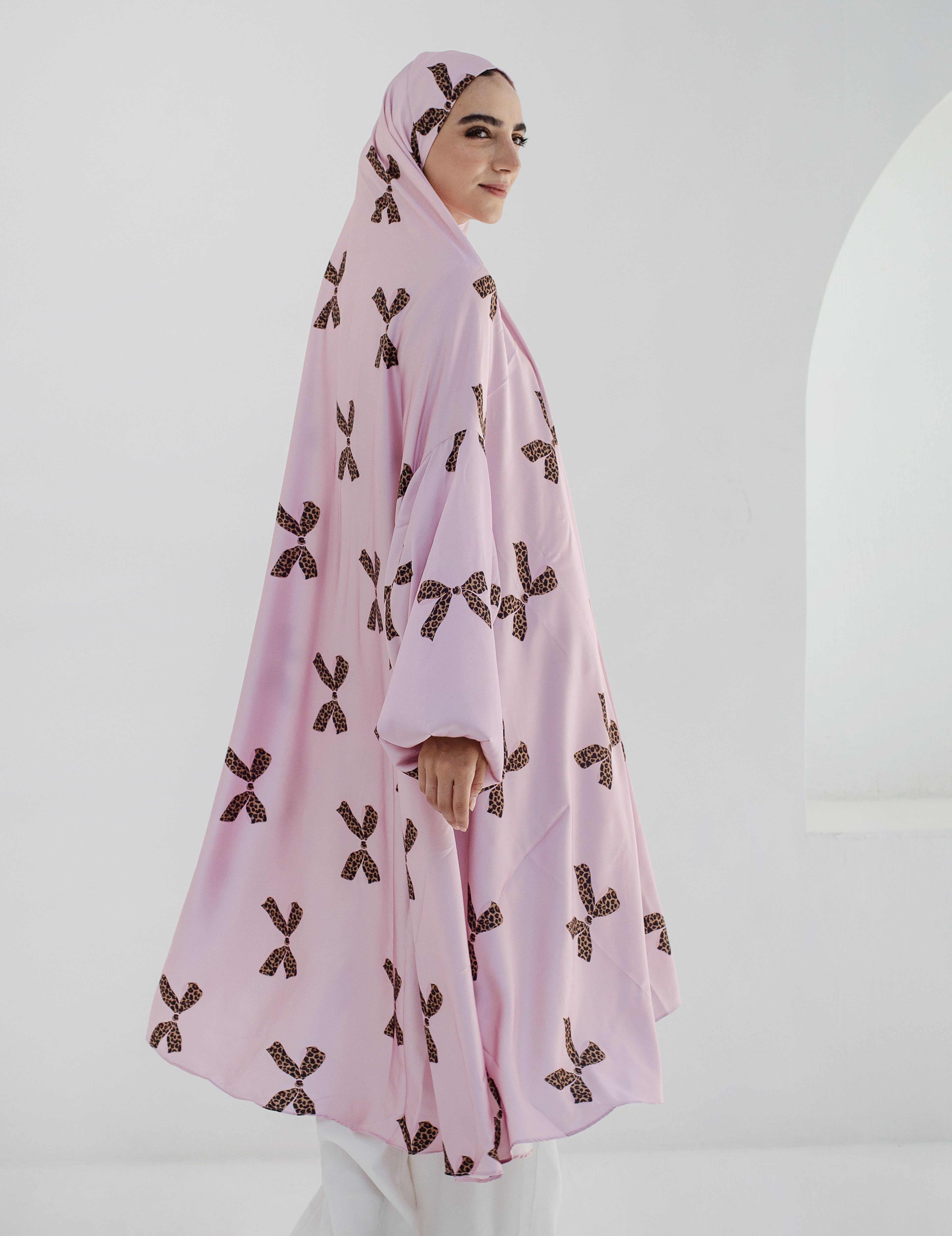 Leopard Ties - Midi Khimar