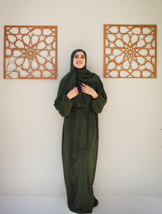 Arabian Grace in Olive Green