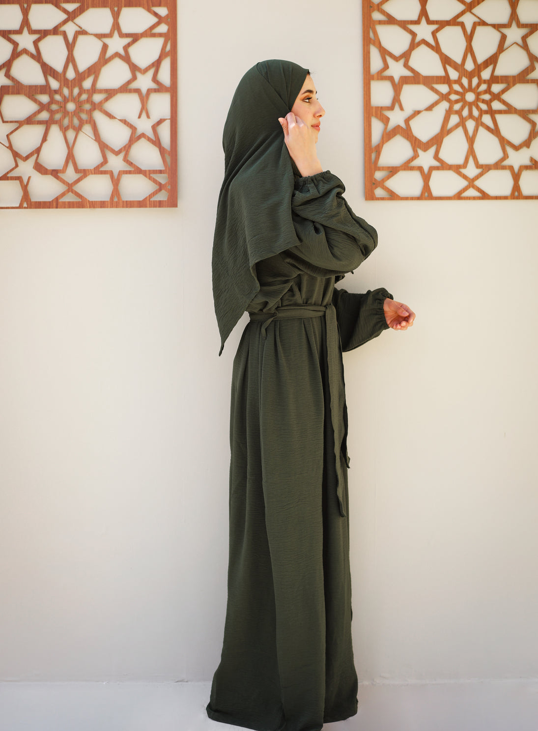 Arabian Grace in Olive Green