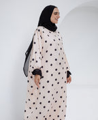 Creamy Polka - Prayer Dress