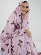 Leopard Ties - Slip on Khimar