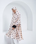 Creamy Polka - Midi Khimar