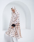 Creamy Polka - Midi Khimar