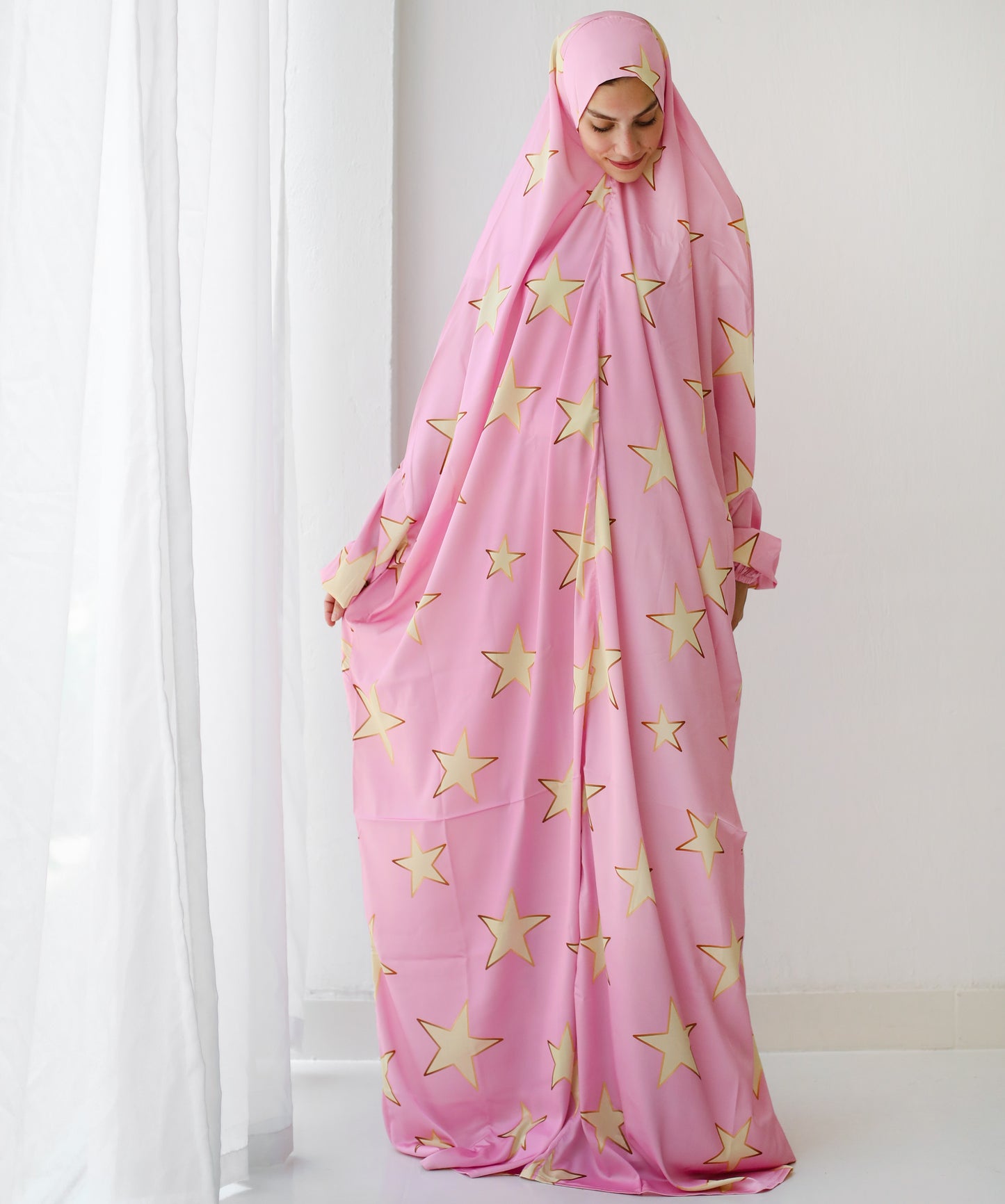 Celestial Rose - Slip On Khimar