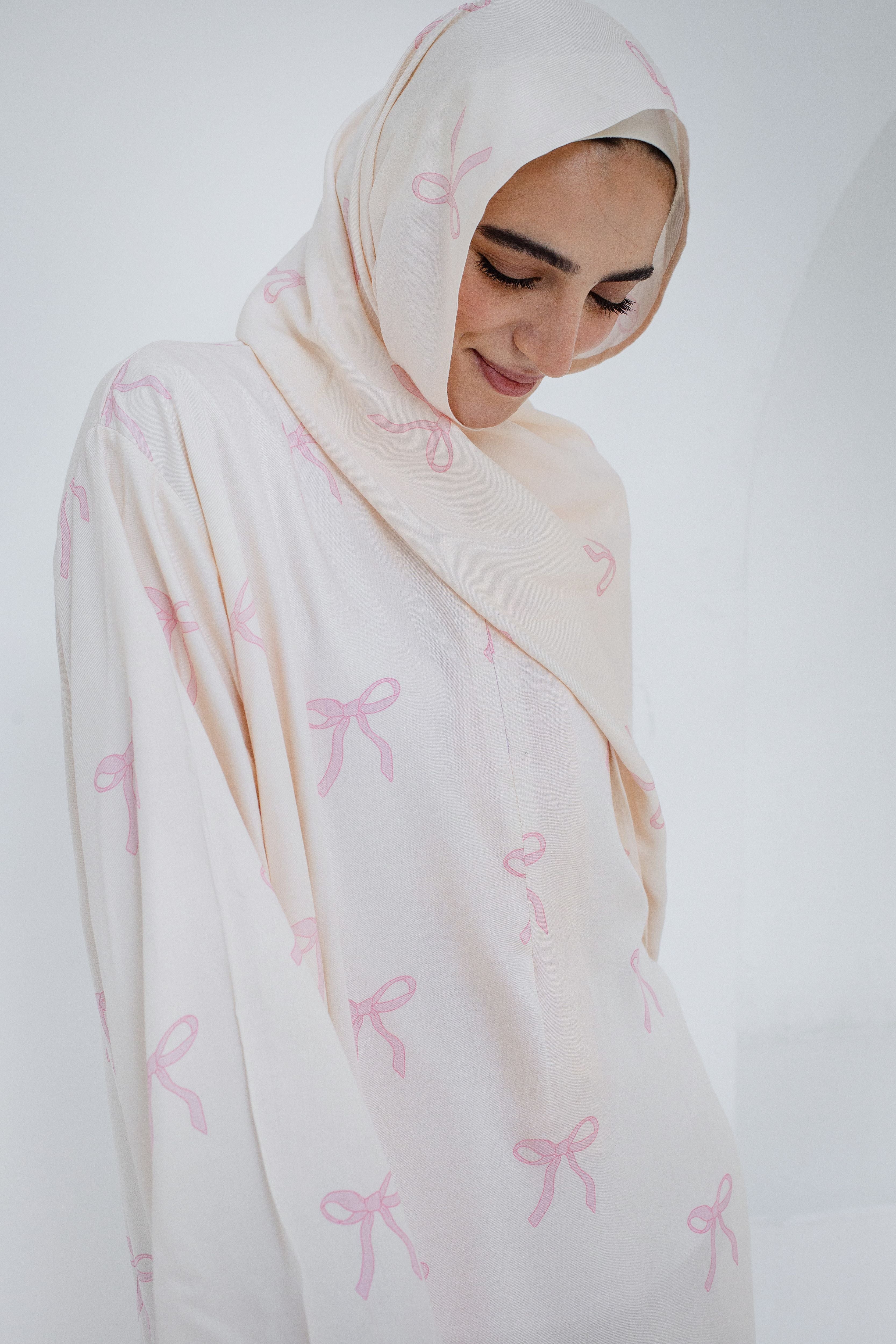 Cotton Rose Ties - Prayer Dress