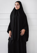 Cotton Two Piece Prayer Set - Black
