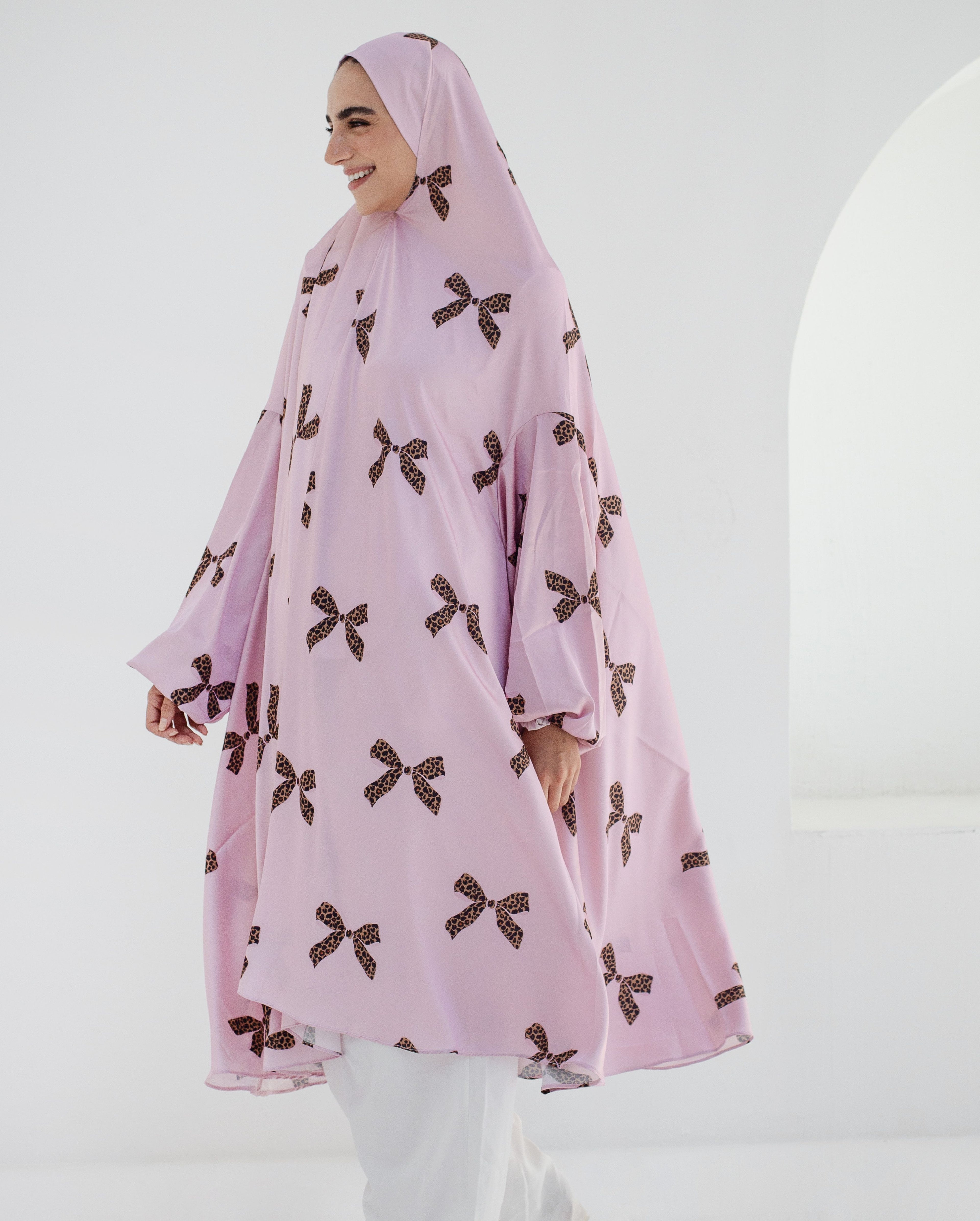 Leopard Ties - Midi Khimar