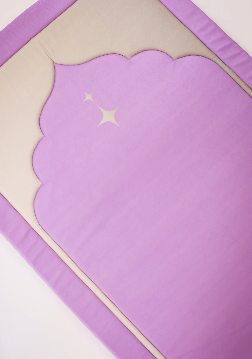 Lilac Serenity Padded Rug