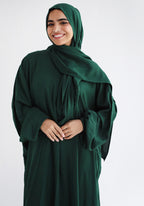 Cotton Prayer Dress - Emerald Green