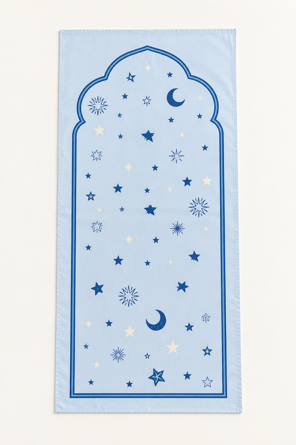 Blue Galaxies Portable Rug - Kids