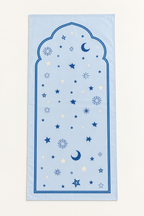 Blue Galaxies Portable Rug - Kids