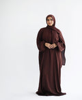 Cotton Prayer Dress - Chocolate Brown