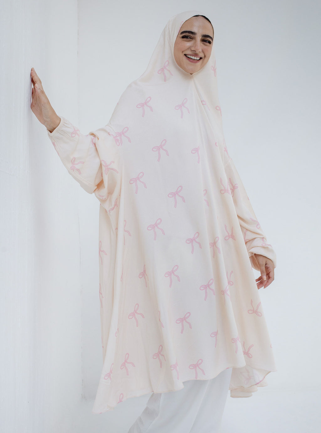 Cotton Rose Ties - Midi Khimar