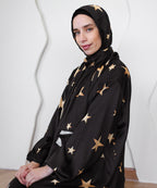 Celestial Black Prayer Dress