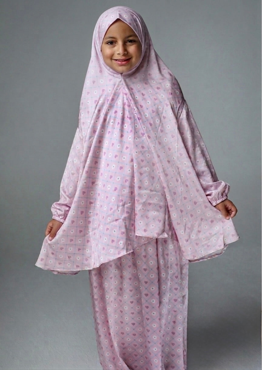 Pink XO - Kids Prayer Set
