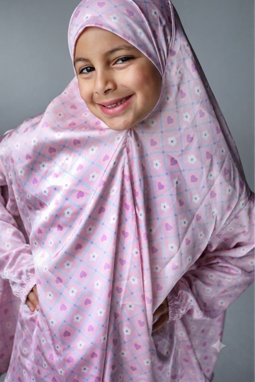 Pink XO - Kids Prayer Set