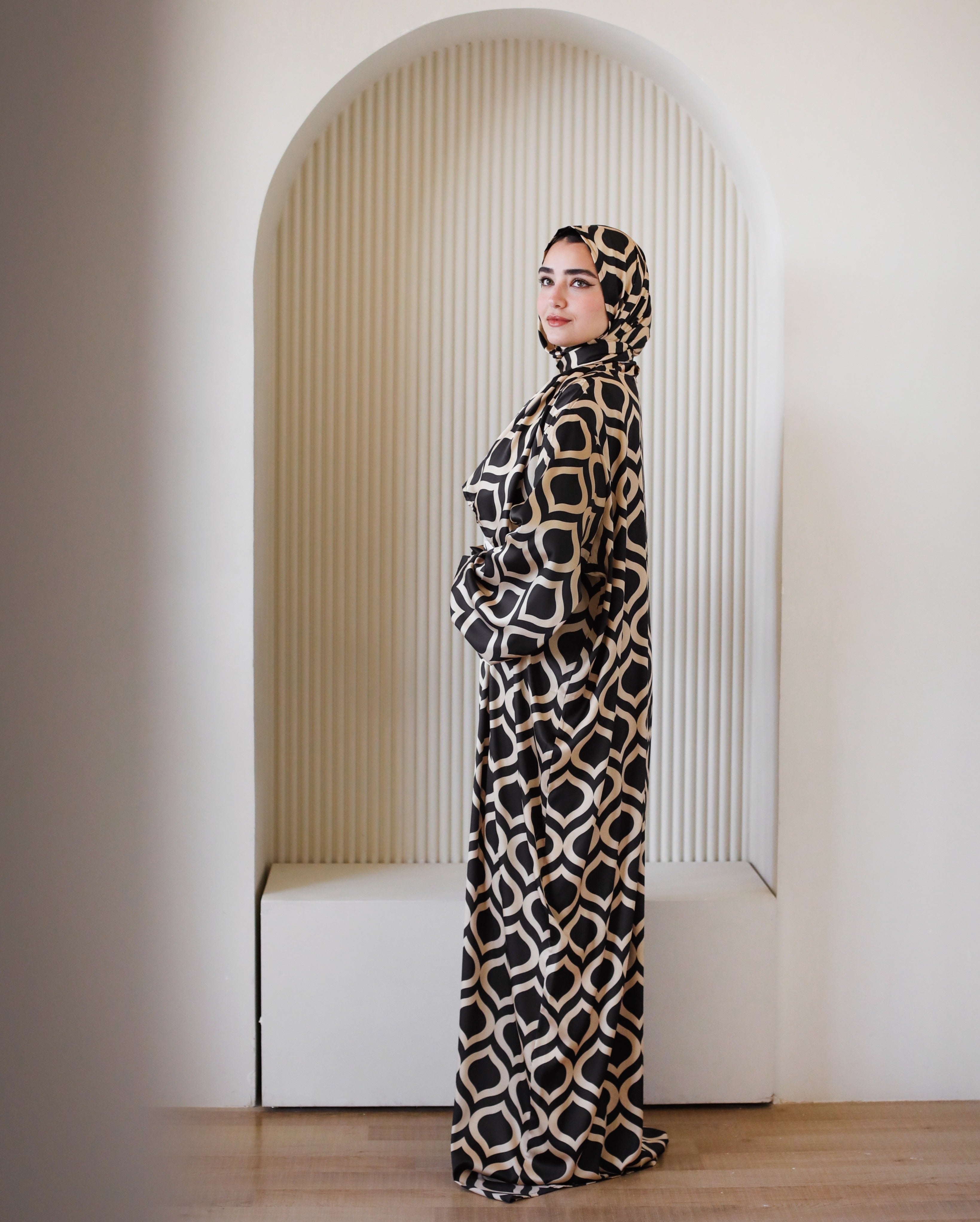 Gold Halo Prayer Dress