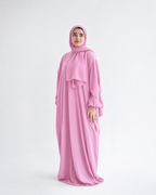 Cotton Prayer dress - Cashmere pink