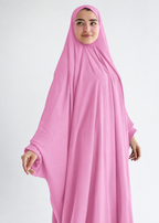 Cotton Maxi Veil - Cashmere Pink