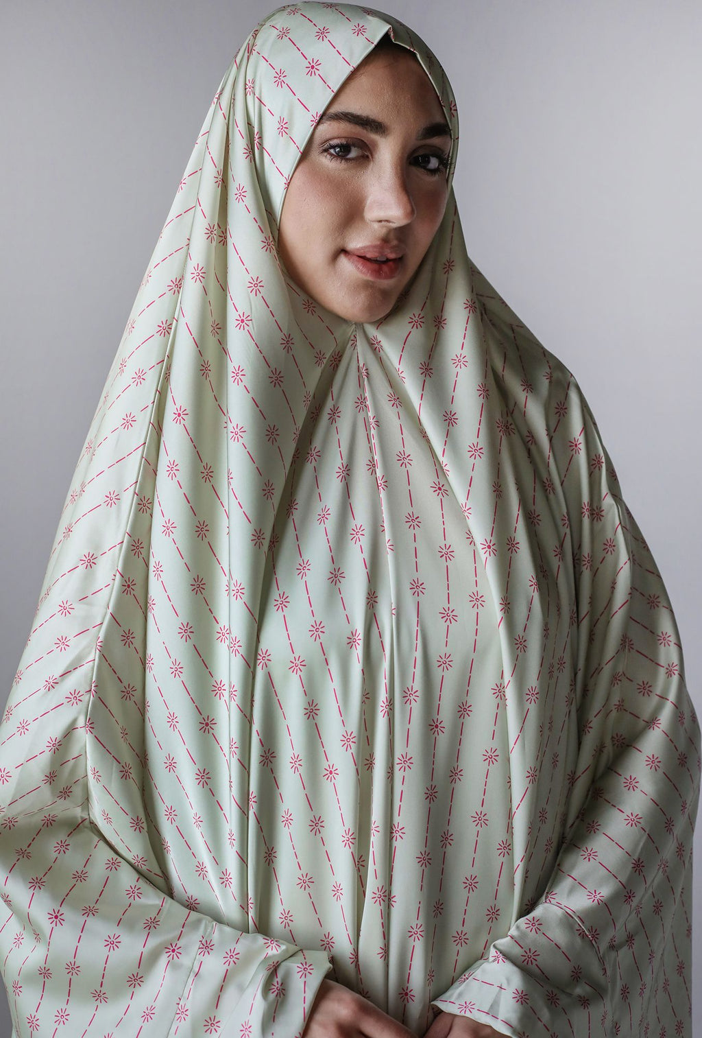 Sunny Lime - Slip on Khimar