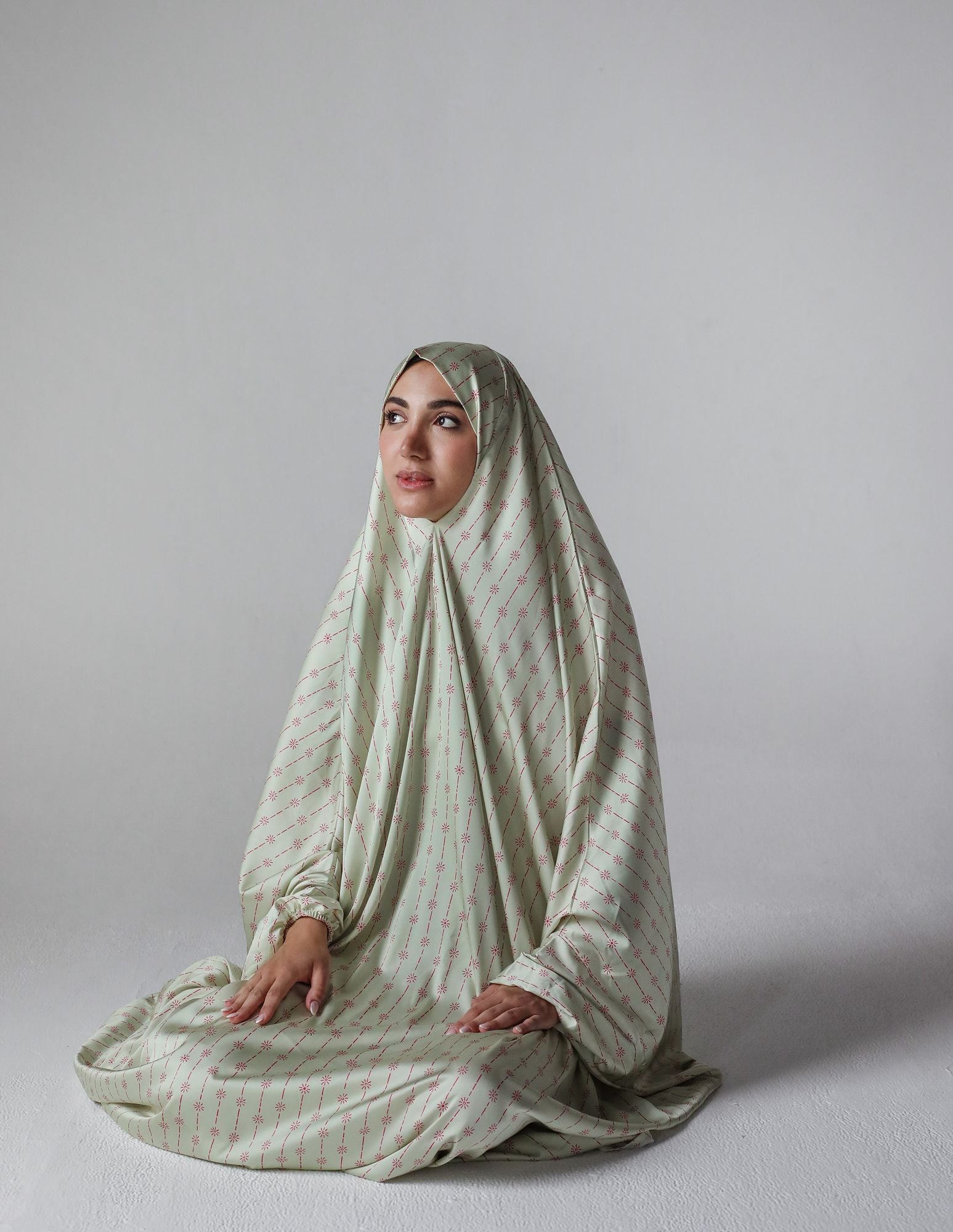 Sunny Lime - Slip on Khimar