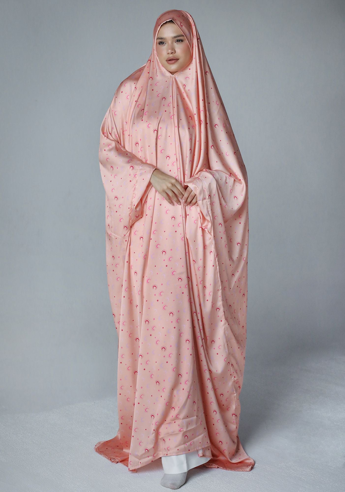 Coral Moons - Slip on Khimar