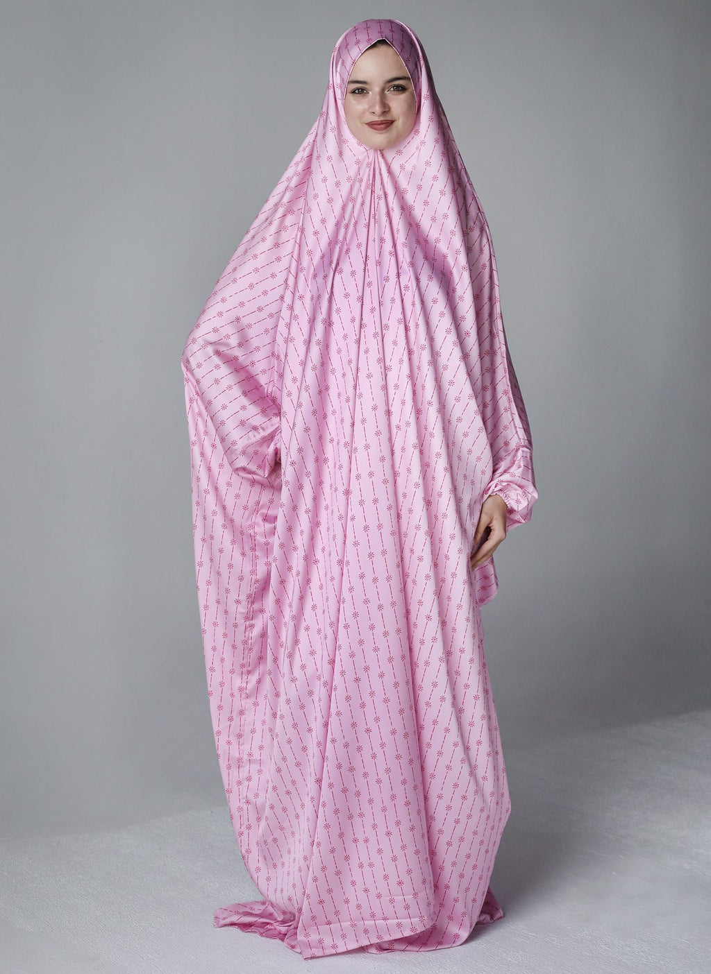 Sunny Pink - Slip on Khimar