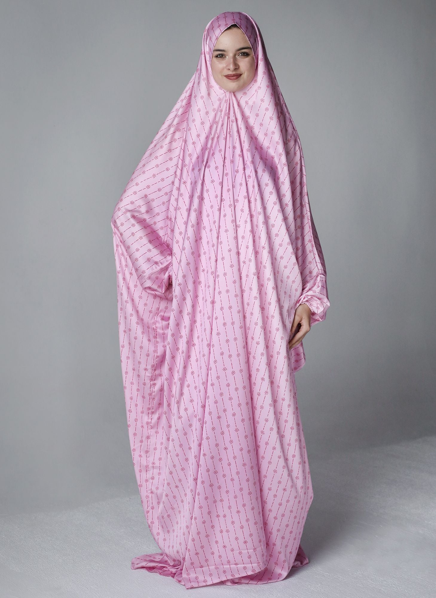 Sunny Pink - Slip on Khimar