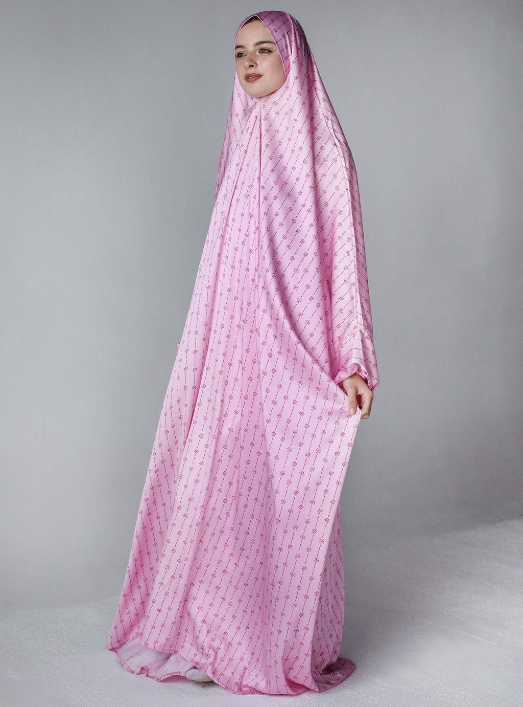 Sunny Pink - Slip on Khimar