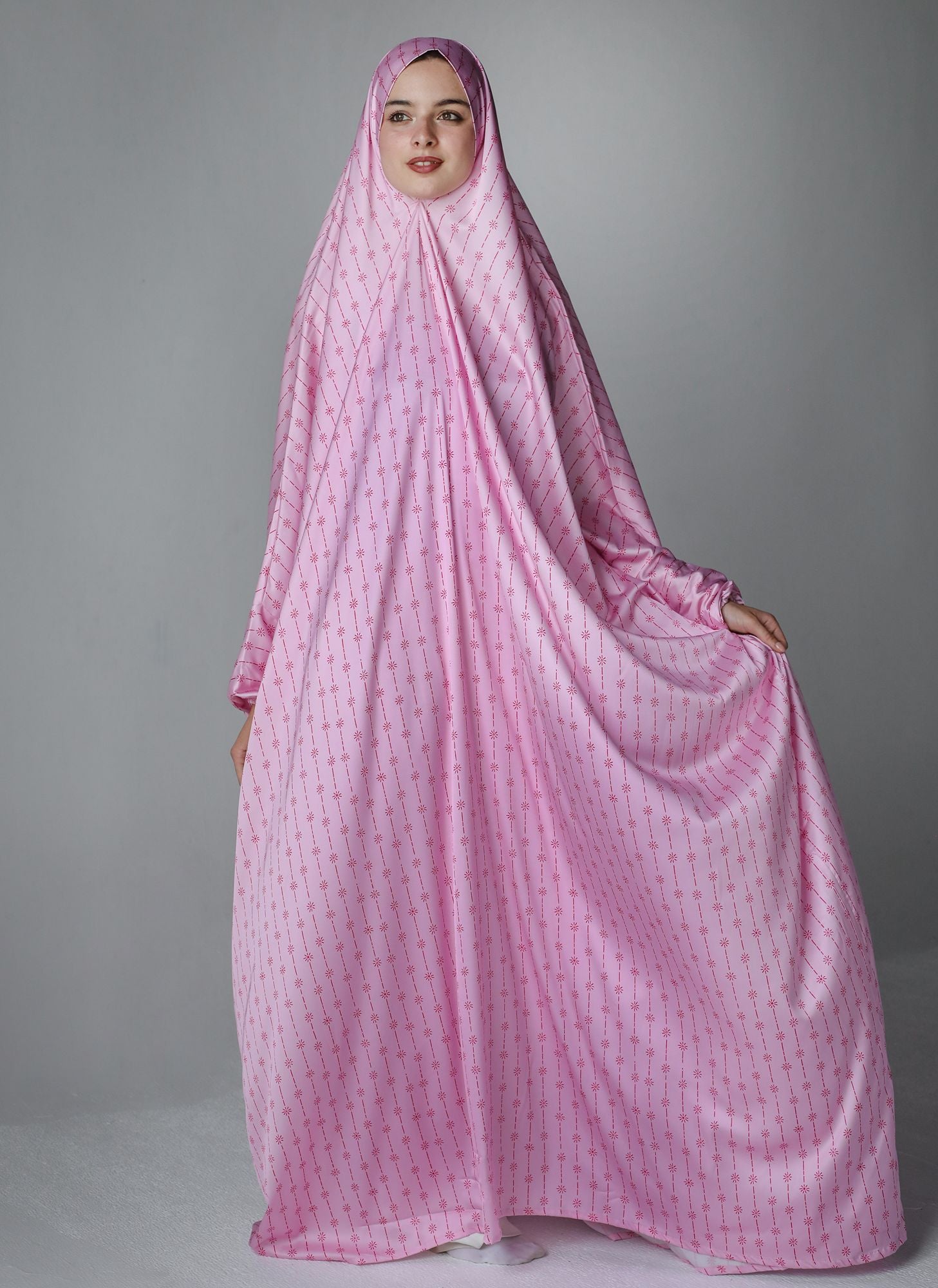 Sunny Pink - Slip on Khimar