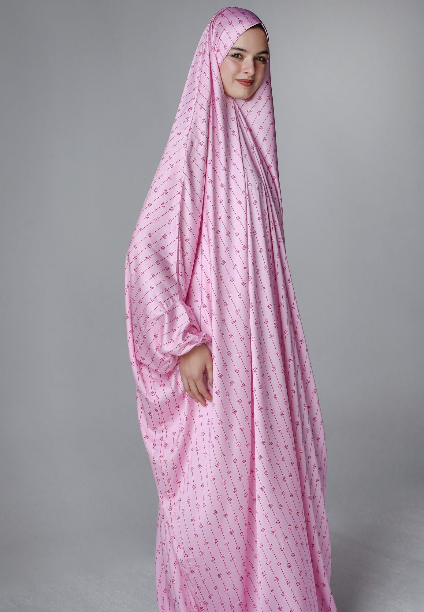 Sunny Pink - Slip on Khimar